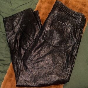 Old Navy Sparkling Black Skinny Jeans